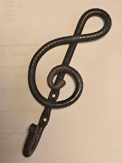 Muzieksleutel haak